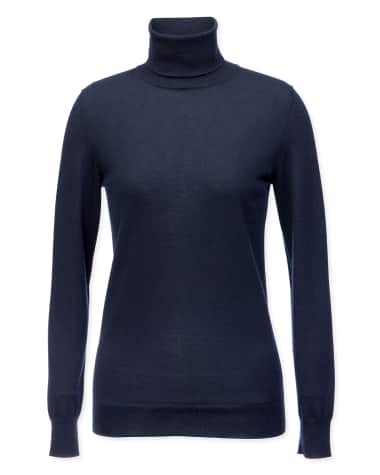 Loro Piana Featherweight Cashmere Turtleneck Sweater
