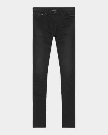 John Elliott Men's The Cast 2 Slim-Fit Whiskered Jeans