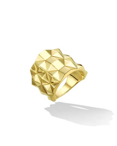 CADAR 18k Yellow Gold Thick Python Ring