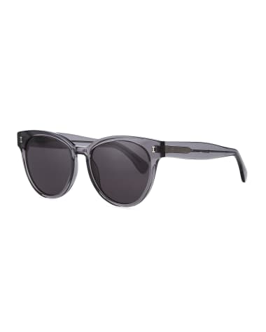 Illesteva York Acetate Butterfly Sunglasses