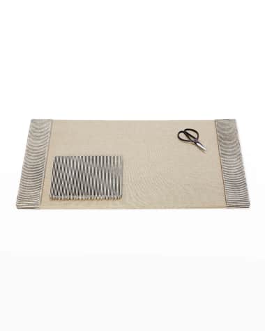 Pigeon and Poodle Riga Desk Blotter Set