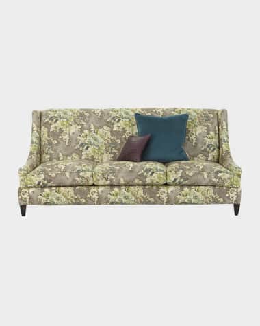 Old Hickory Tannery Tamika Floral Sofa, 88.5"