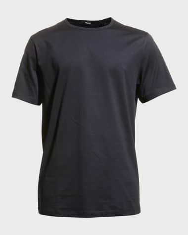 Theory Men's Precise Luxe Cotton Short-Sleeve Tee