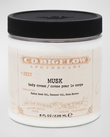 C.O. Bigelow Musk Body Cream, 8 oz./ 236 mL