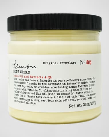 C.O. Bigelow Lemon Body Cream, 32 oz./ 907 g
