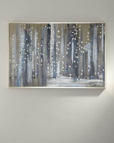 RFA Fine Art "Silver Night" Giclee Canvas Art by Ekaterina Ermilkina