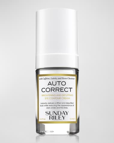 Sunday Riley Modern Skincare Auto Correct Brightening and Depuffing Eye Contour Cream