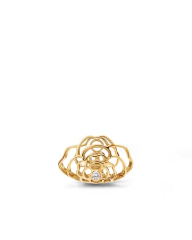 CHANEL PETALES CAMÉLIA EARRING