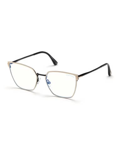 TOM FORD Metal Cat-Eye Optical Frames