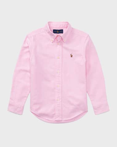 Ralph Lauren Childrenswear Boy's Oxford Sport Shirt, Size 2-7