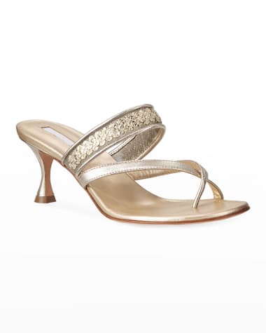 Manolo Blahnik Susa Slide Sandals