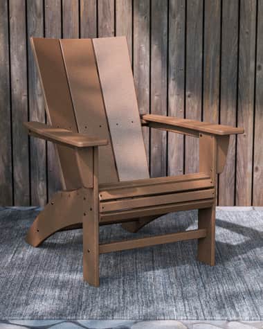 POLYWOOD Modern Curveback Adirondack Chair