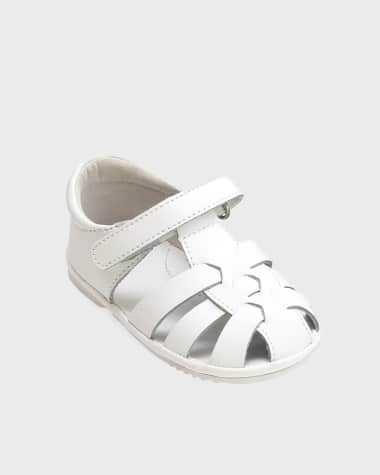 L'Amour Shoes Mack Leather Fisherman Sandal, Baby