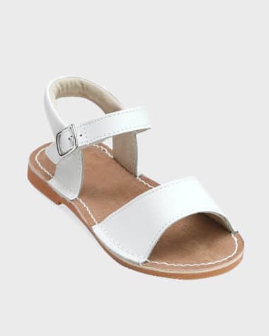 L'Amour Shoes Kayla Open Toe Sandals, Kids