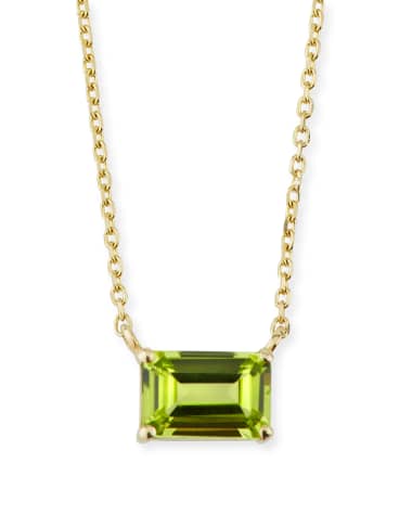 KALAN by Suzanne Kalan 14K Yellow Gold Amalfi Emerald Cut Necklace