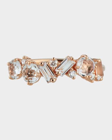 KALAN by Suzanne Kalan Bloom 14K Yellow Gold Amalfi Mix Ring, Size 4-8.5