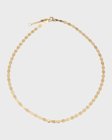 LANA 14k Large Nude Chain Choker Necklace
