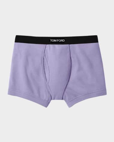 TOM FORD Men's Jacquard Logo Cotton Briefs