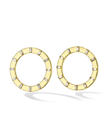 CADAR 18k Diamond Sole Unity Stud Earrings