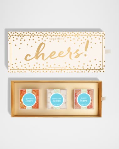 Sugarfina Cheers 3-Piece Candy Bento Box