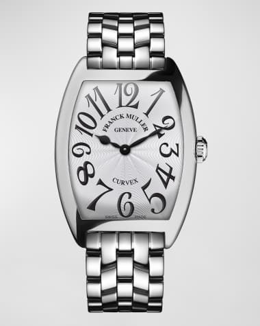 Franck Muller Ladies Curvex Stainless Steel Watch