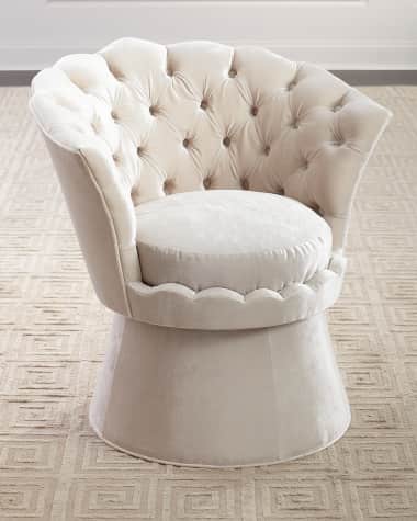 Haute House Oralia Tufted Vanity Chair