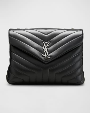 Saint Laurent Loulou Medium YSL Shoulder Bag in Quilted Leather