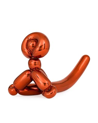 Jeff Koons X Bernardaud Balloon Monkey (Orange)
