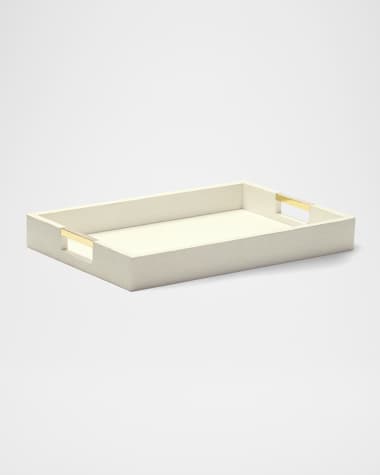 AERIN Modern Faux Shagreen Desk Tray