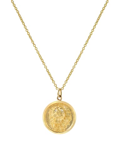 Gold Medallion Necklace Neiman Marcus