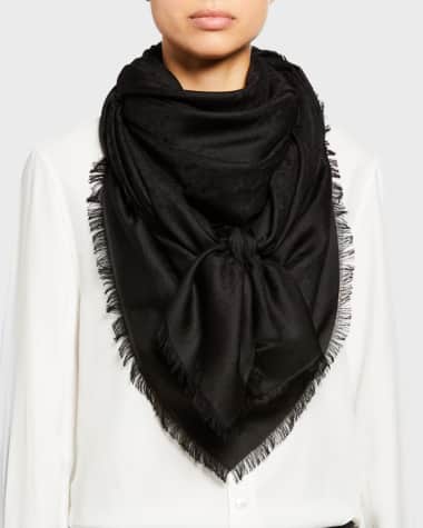 Ysl outlet scarf womens