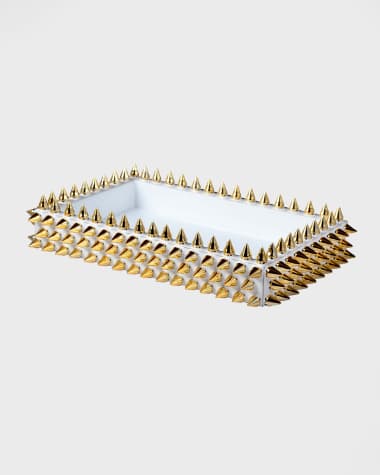 Mike & Ally Quill Small Tray Guest Towel Holder