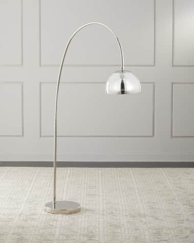 Neiman Marcus Arched Floor Lamp