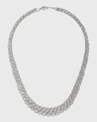 Platinum Born Cosmic Tapestry Necklace, Medium