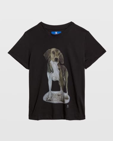 Stefano Ricci Boys' Short-Sleeve Tee, Size 6-14
