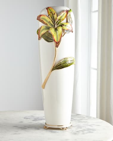 Jay Strongwater Lily Vase