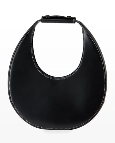 STAUD Moon Leather Hobo Bag