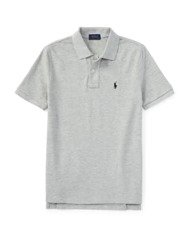 Ralph Lauren Childrenswear Boy's Short-Sleeve Logo Embroidery Polo Shirt, Size 2-7