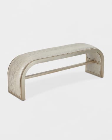 John-Richard Collection Aintree Curved Bench