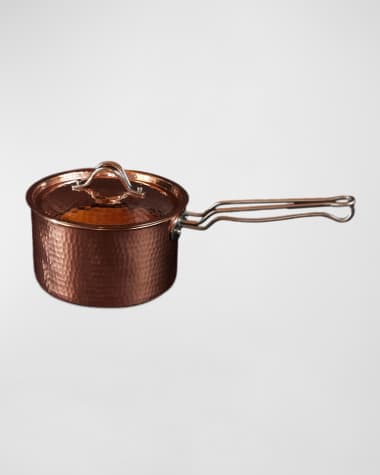 Sertodo Copper Sauce Pot, 2.5 quart