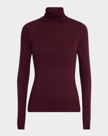 Majestic Filatures Viscose Jersey Turtleneck