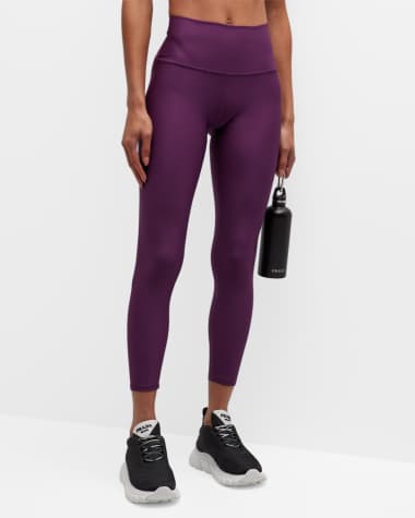 ALO Yoga, Pants & Jumpsuits, Alo Yoga Idol Leggings Tights Ruched Pocket  Purple Small