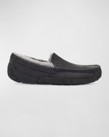 Ugg leather slippers discount