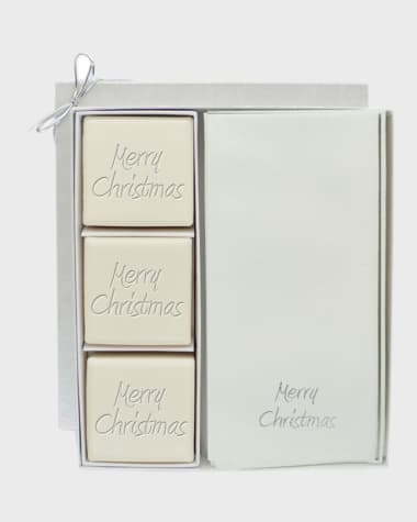 Carved Solutions Eco-Luxury Merry Christmas Courtesy Gift Set