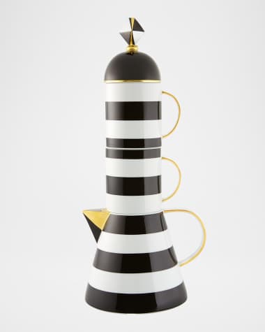 Vista Alegre Pharos Teapot & 2 Mug Set