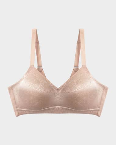 Non-Padded Non-Wired Sheer Lush Lace Bralette - Bright Rose