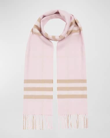 Burberry Giant Check Cashmere Scarf