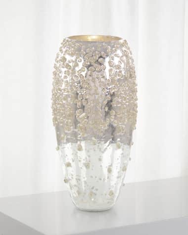 John-Richard Collection Encrusted Sparkle Decorative Vase