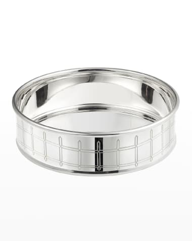 Christofle Graphik Wine Bottle Coaster