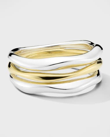Ippolita Triple-Band Squiggle Ring in Chimera